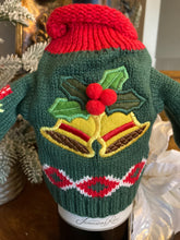 Load image into Gallery viewer, Knitted Wine Bottle Jumper