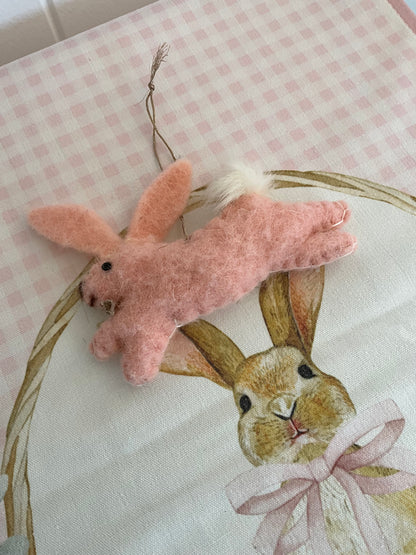 Pink Felt Hanging Deco