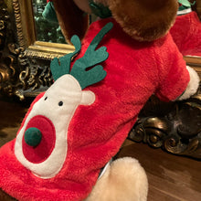 Load image into Gallery viewer, Reindeer Puppy Jumper Extra Small