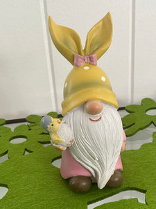 Yellow Hat Bunny Gnome