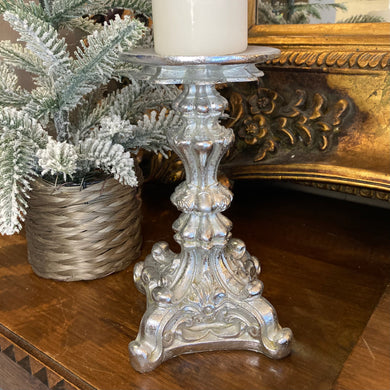 Silver Candle Holder