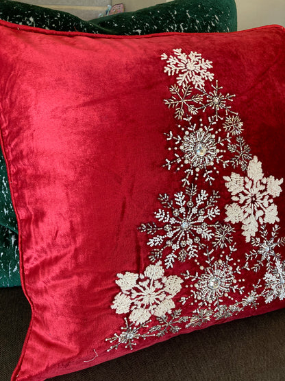 Snowflake Tree Cushion