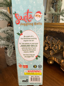 Juggling Ball Santa