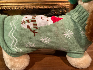 Christmas Puppy Jumper Small