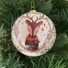 Load image into Gallery viewer, Reindeer Hanging Ball