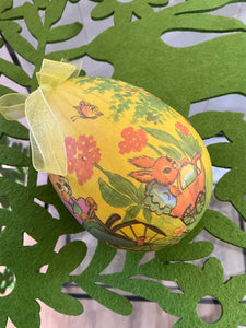 Yellow Print Egg