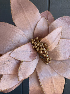 Soft Pink Velvet Lily Flower