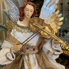 Load image into Gallery viewer, Gold Angel With Violin