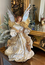 Load image into Gallery viewer, Gold Angel With Violin