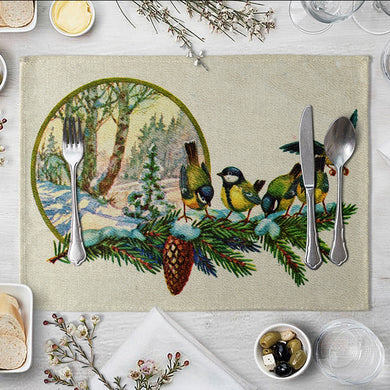 Vintage Bird Placemats