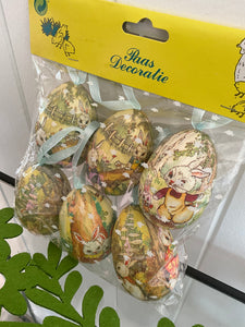 Vintage Paper Eggs