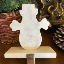 Load image into Gallery viewer, Snowman Stocking Hanger