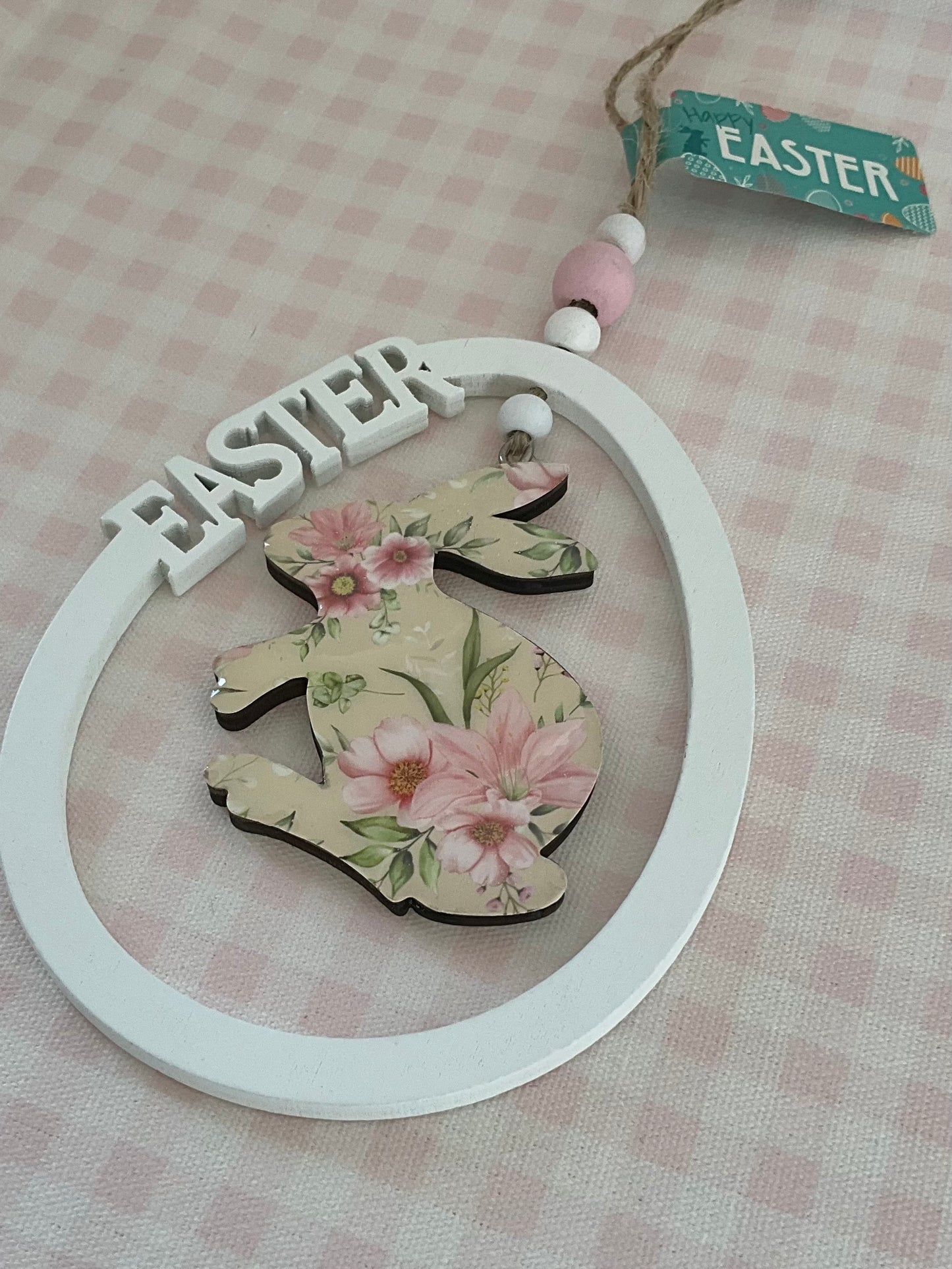 White Bunny Decoration