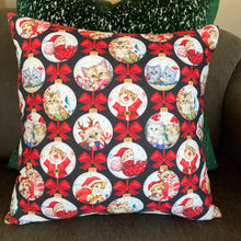 Load image into Gallery viewer, Christmas Cat Pillow