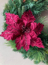 Load image into Gallery viewer, Burgundy Poinsettia