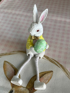 Dangle Leg Bunny Yellow