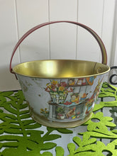 Load image into Gallery viewer, Pink Tin Easter Pail