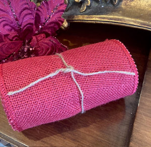 Red Jute Ribbon