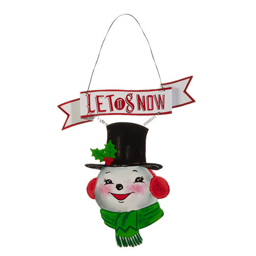 Wall Art Snowman RAZ