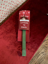 Load image into Gallery viewer, Letters to Santa Wreath Hanger Green