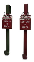 Load image into Gallery viewer, Letters to Santa Wreath Hanger Green