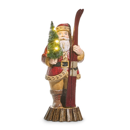 Light Up Ski Santa RAZ