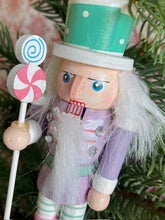 Load image into Gallery viewer, Mauve Nutcracker Decoration