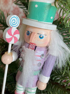 Mauve Nutcracker Decoration