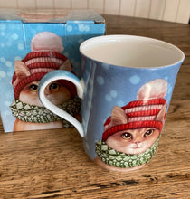 Load image into Gallery viewer, Cat Christmas Mug