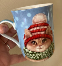 Load image into Gallery viewer, Cat Christmas Mug