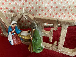 Noel Holy Family Ornament