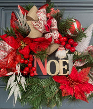 Load image into Gallery viewer, Small Noel Wreath