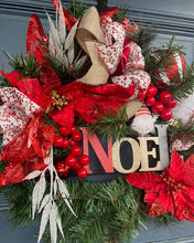 Load image into Gallery viewer, Small Noel Wreath