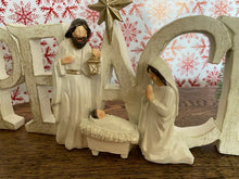 Load image into Gallery viewer, Peace Ornament with Holy Family