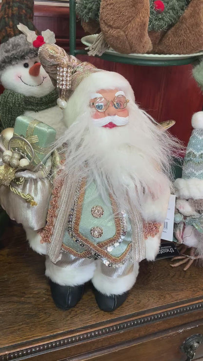 Standing Musical Santa