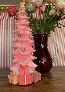 Pink Majestic Tree with Presents