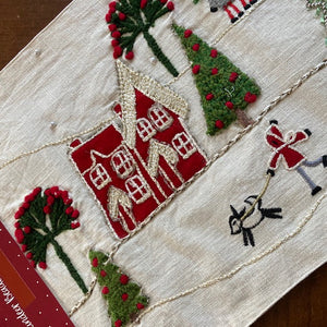 Embroidered Table Runner