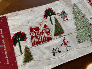 Embroidered Table Runner