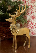 Load image into Gallery viewer, Gold Reindeer by Raz