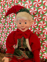 Load image into Gallery viewer, Red &amp; Green Elf