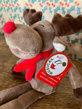 Load image into Gallery viewer, Musical Plush Reindeer Plush