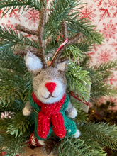 Load image into Gallery viewer, Felt Reindeer Made in Nepal