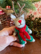 Load image into Gallery viewer, Felt Reindeer Made in Nepal