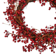 Load image into Gallery viewer, Robina Red Berry Wreath