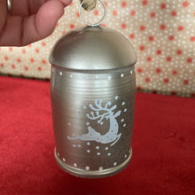 Load image into Gallery viewer, Silver Reindeer Bell