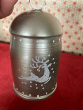 Load image into Gallery viewer, Silver Reindeer Bell