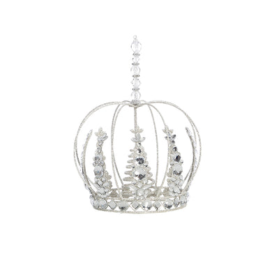 Silver Crown Tree Topper