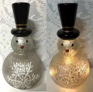 Snowflake Snowman LED