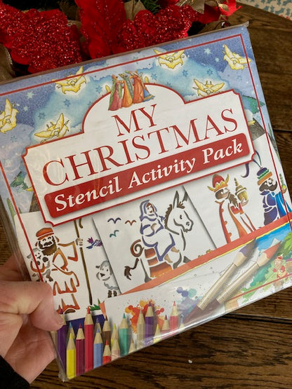 Stencil Activity Book