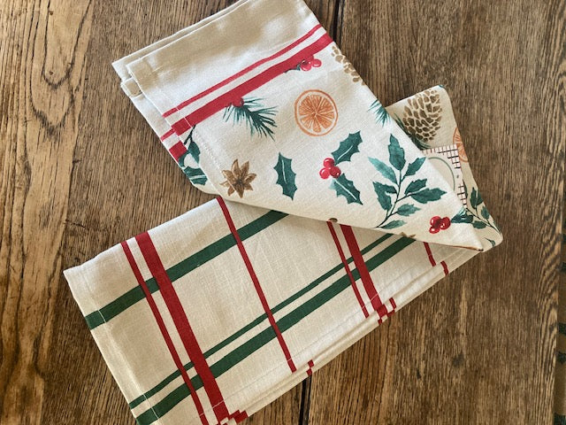 Evergreen Tea Towels